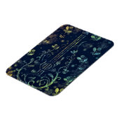 Magnet Flexible Aimant de guitare aux fleurs (Côté Gauche)