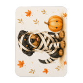 Magnet Flexible Aimant de Halloween Mummy Rottweiler (Vertical)