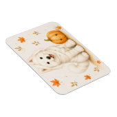 Magnet Flexible Aimant de Halloween Mummy Samoyède (Côté Droit)