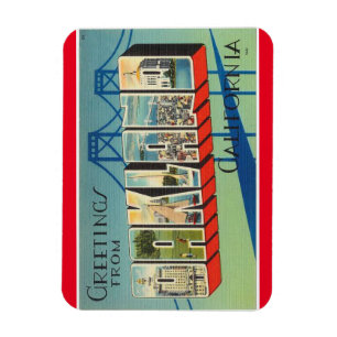 Magnet Flexible Aimant de la Californie, Oakland