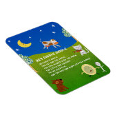 Magnet Flexible Aimant de la comptine Hey Diddle Diddle (Côté Droit)
