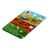 Magnet Flexible Aimant de la comptine Humpty Dumpty (Côté Gauche)