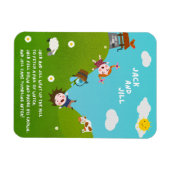 Magnet Flexible Aimant de la comptine Jack et Jill (Horizontal)