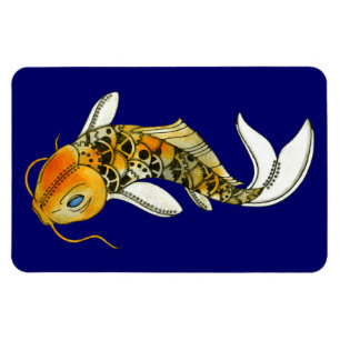 Magnet Flexible Aimant de la meilleure qualité de Steampunk Koi