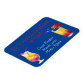 Magnet Flexible Aimant de la porte de croisière Boissons Cocktails (Côté Gauche)