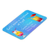 Magnet Flexible Aimant de la porte de croisière Boissons Cocktails (Côté Gauche)