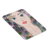 Magnet Flexible Aimant de la princesse cosmique (Côté Droit)