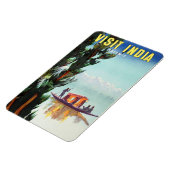 Magnet Flexible Aimant de l'affiche de voyage en Inde (Côté Gauche)