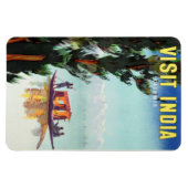 Magnet Flexible Aimant de l'affiche de voyage en Inde (Horizontal)