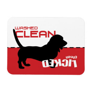 Magnet Flexible Aimant de lave-vaisselle de chien de chasse de