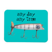 Magnet Flexible Aimant de leurre de pêche (Horizontal)