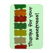 Magnet Flexible Aimant de ligne de gomme - Lineup (Vertical)