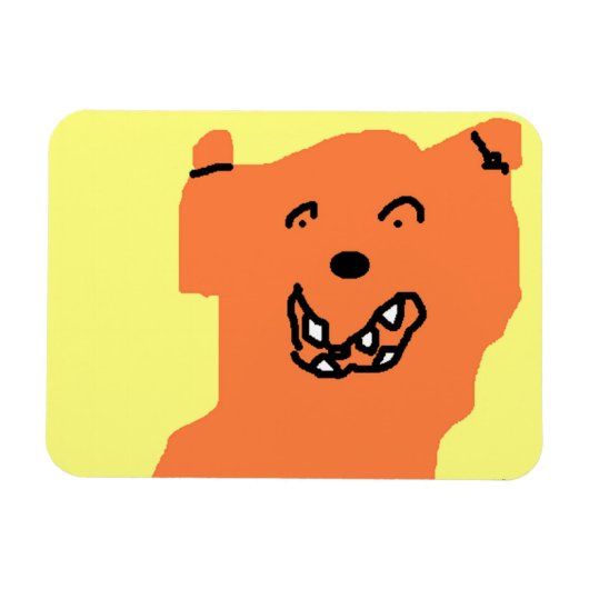 Magnet Flexible Aimant de l'ours (Horizontal)
