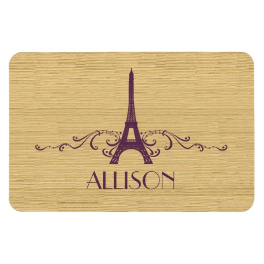 Magnet Flexible Aimant de luxe pourpre (Horizontal)