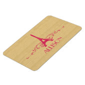 Magnet Flexible Aimant de luxe rose (Côté Gauche)