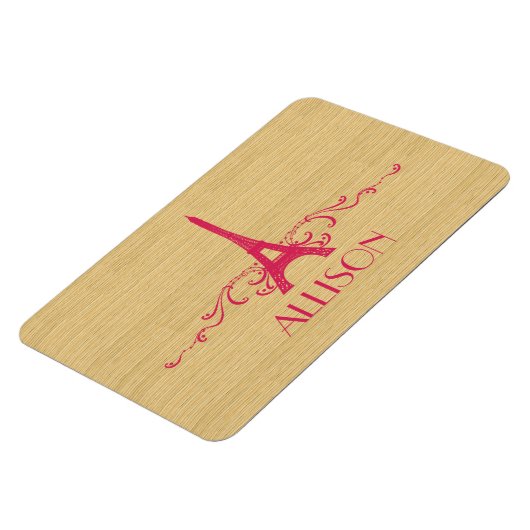 Magnet Flexible Aimant de luxe rose (Côté Gauche)