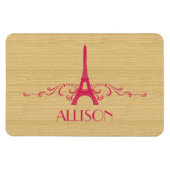 Magnet Flexible Aimant de luxe rose (Horizontal)