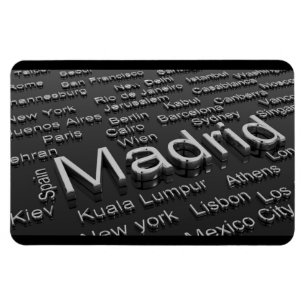 Magnet Flexible Aimant de Madrid, Espagne
