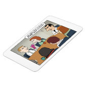 Magnet Flexible Aimant de marionnette de bureau amusant (Côté Gauche)