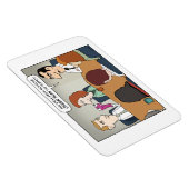 Magnet Flexible Aimant de marionnette de bureau amusant (Côté Droit)