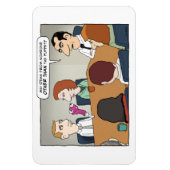 Magnet Flexible Aimant de marionnette de bureau amusant (Vertical)