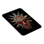 Magnet Flexible Aimant de masque africain (Côté Droit)