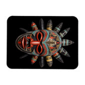 Magnet Flexible Aimant de masque africain (Horizontal)