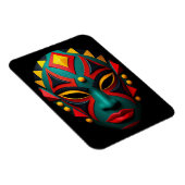 Magnet Flexible Aimant de masque africain (Côté Droit)