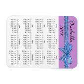 Magnet Flexible Aimant de mini-réfrigérateur personnalisé violet 2 (Horizontal)