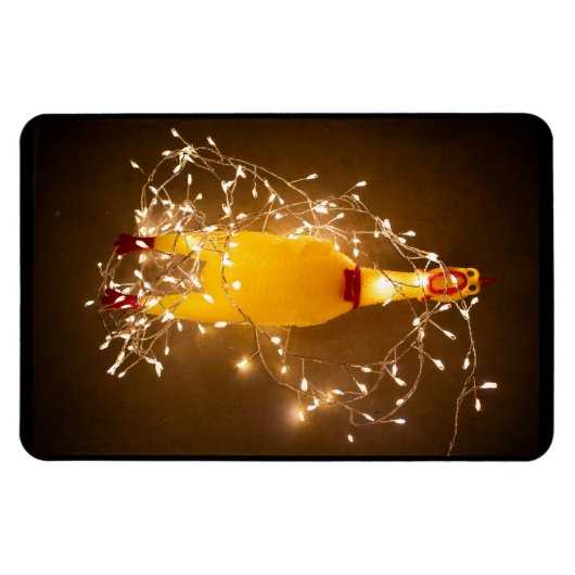 Magnet Flexible Aimant de Noël au poulet en caoutchouc (Horizontal)