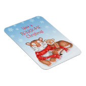 Magnet Flexible Aimant de Noël "Roarsome" (Côté Droit)