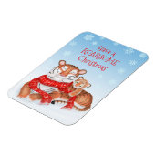 Magnet Flexible Aimant de Noël "Roarsome" (Côté Gauche)