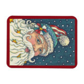 Magnet Flexible Aimant de Noël St. Nick Americana (Horizontal)