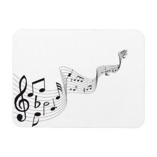 Magnet Flexible Aimant de note musicale