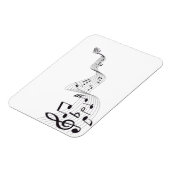 Magnet Flexible Aimant de note musicale (Côté Gauche)