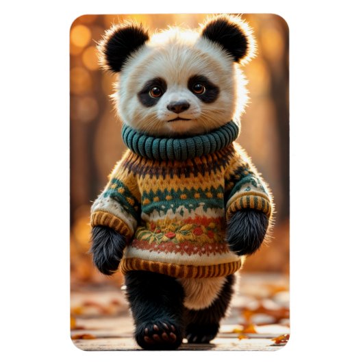 Magnet Flexible Aimant de panda (Vertical)