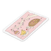 Magnet Flexible Aimant de Pâques de Tortue personnalisable (Côté Gauche)