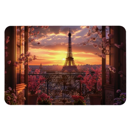 Magnet Flexible Aimant de Paris (Horizontal)