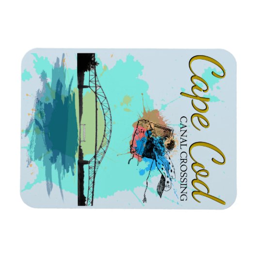 Magnet Flexible Aimant de passage du canal de Cape Cod (Horizontal)