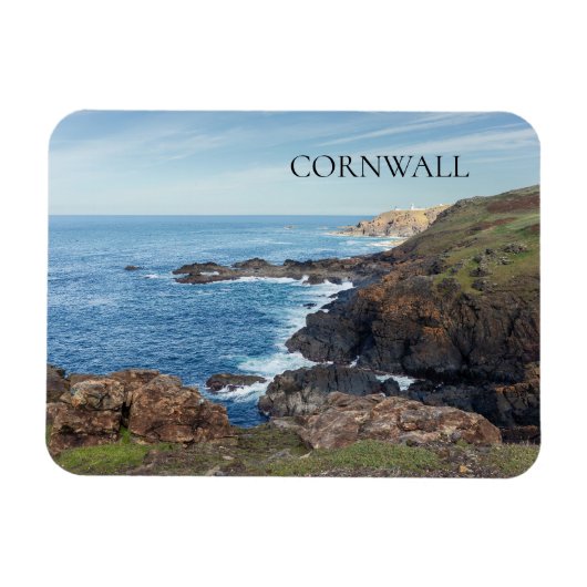 Magnet Flexible Aimant de photo de Cornouailles Angleterre (Horizontal)