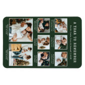 Magnet Flexible Aimant de photo de vacances vert (Horizontal)