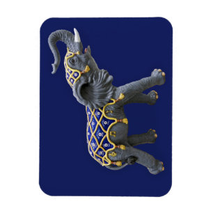 Magnet Flexible Aimant de photo d'éléphant d'animal de carrousel