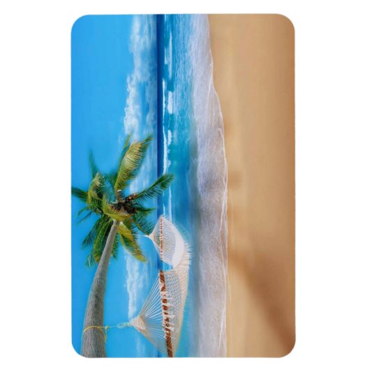 Magnet Flexible Aimant de plage tropical (Vertical)