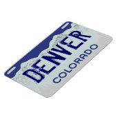 Magnet Flexible Aimant de plaque d'immatriculation bleu marine Den (Côté Gauche)