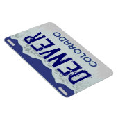 Magnet Flexible Aimant de plaque d'immatriculation bleu marine Den (Côté Droit)