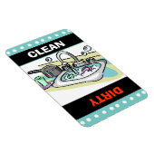 Magnet Flexible Aimant de plats propres/salés (Côté Droit)