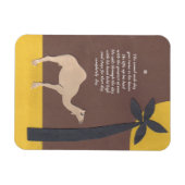 Magnet Flexible Aimant de poème de chameau (Horizontal)