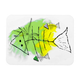 Magnet Flexible Aimant de poisson principal