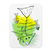 Magnet Flexible Aimant de poisson principal (Vertical)