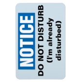 Magnet Flexible Aimant de porte Cabine de croisière amusant - Ne p (Vertical)